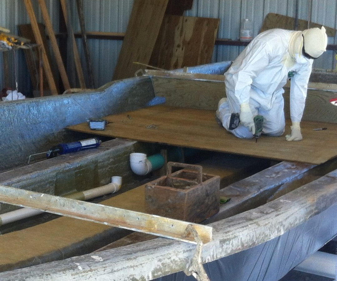 building a haynie bay boat